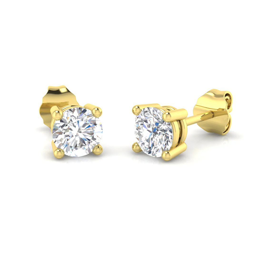 Luxe 11 Solitaire Earrings - Image 4