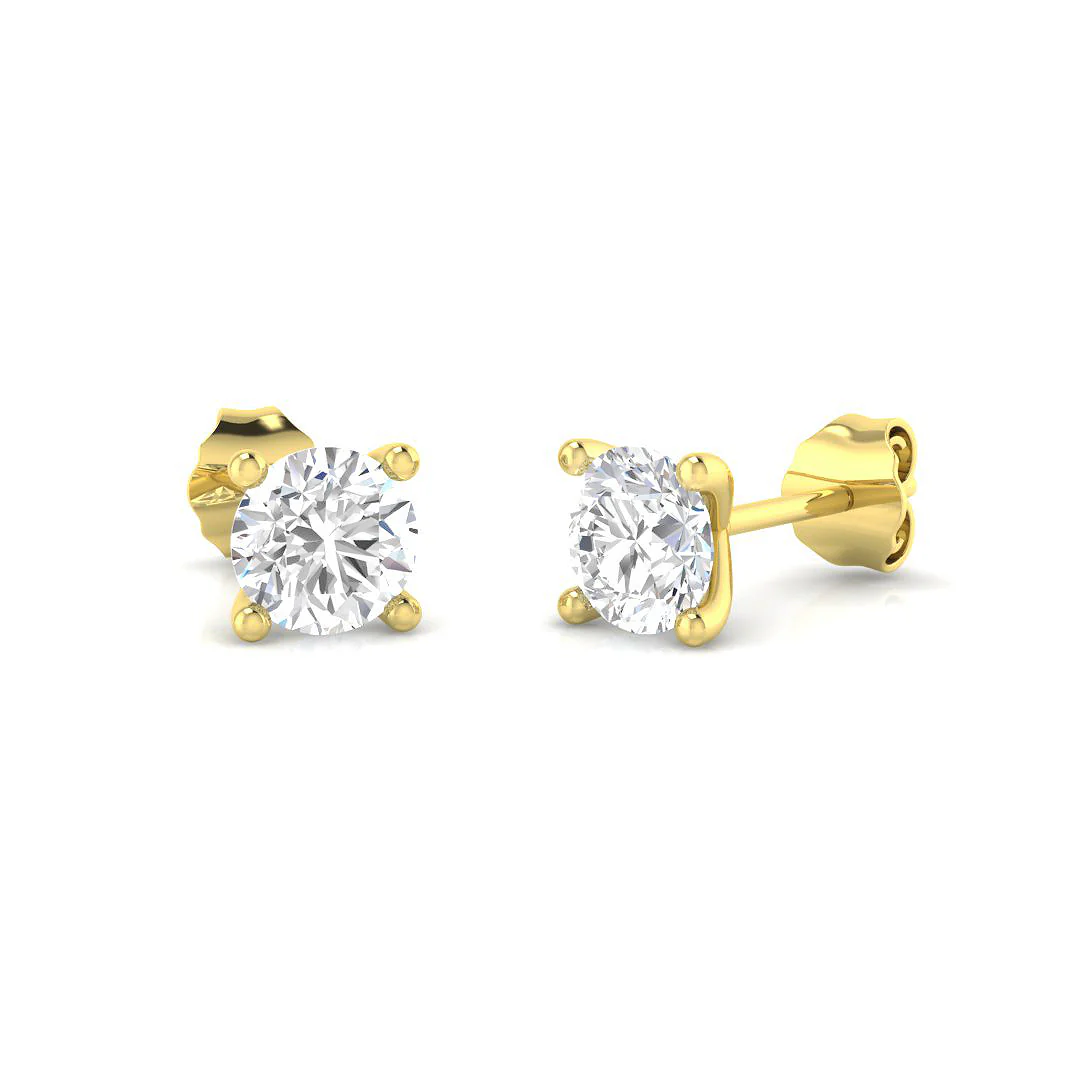 Luxe 11 Solitaire Earrings - Image 5