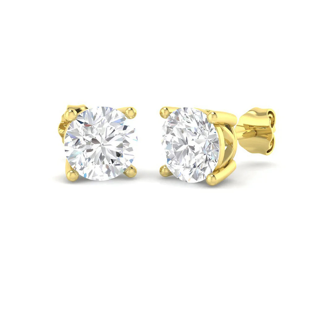 Luxe 11 Solitaire Earrings - Image 8