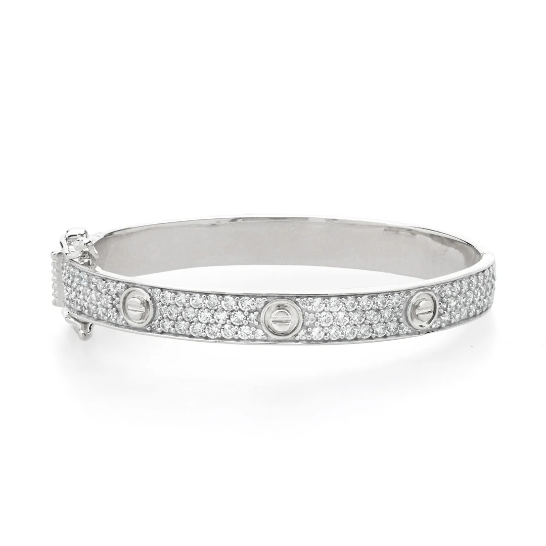 Gold Screw Bangle - Image 4