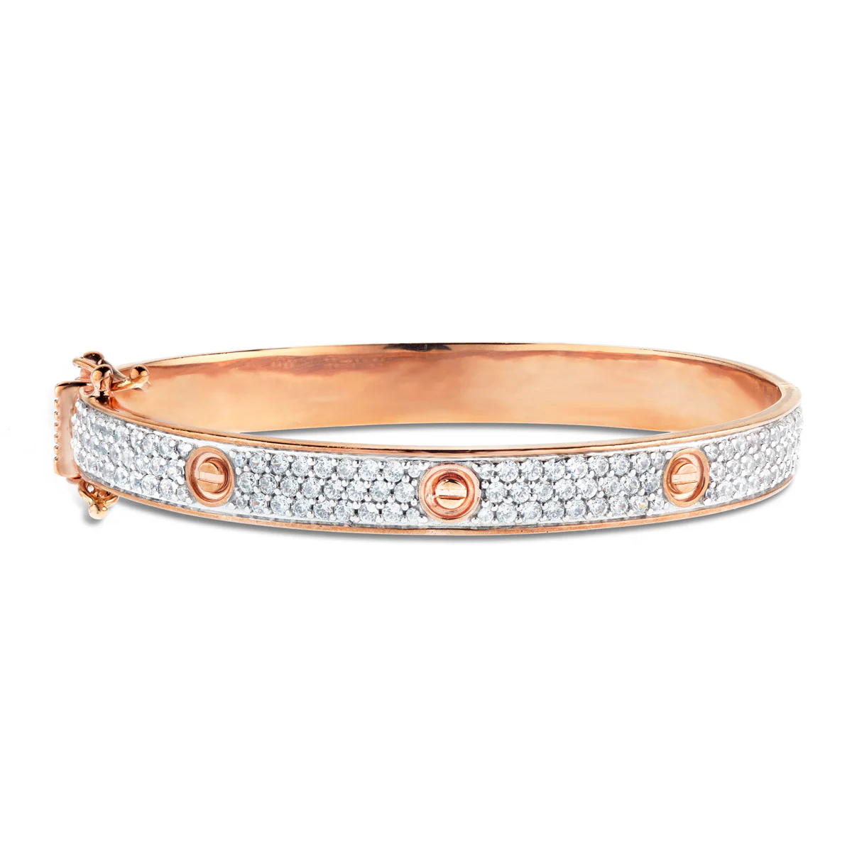 Gold Screw Bangle - Image 5