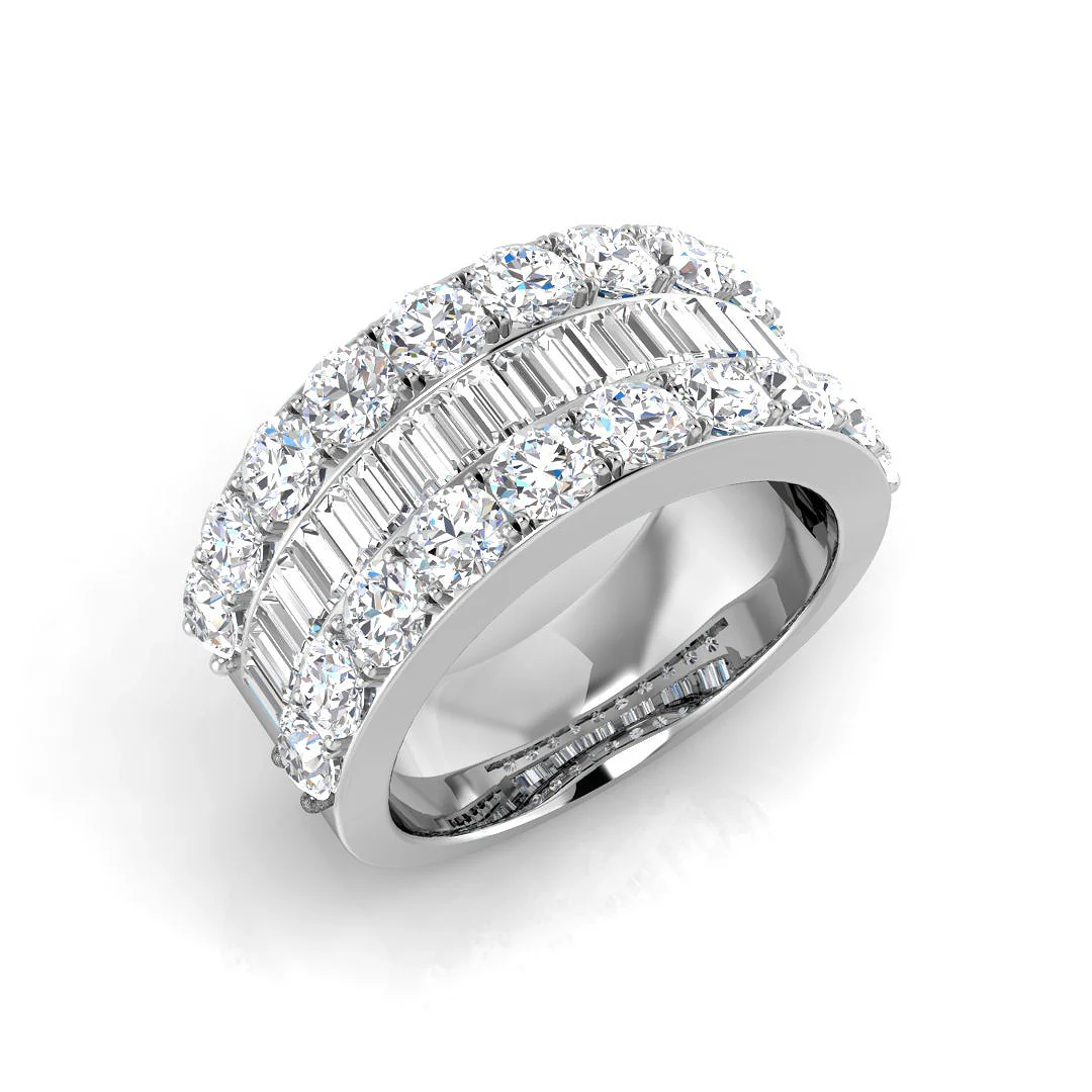 Baguette Diamond Band - Image 6