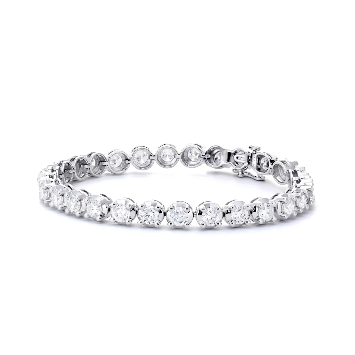 Bezel Tennis Bracelet - Image 4