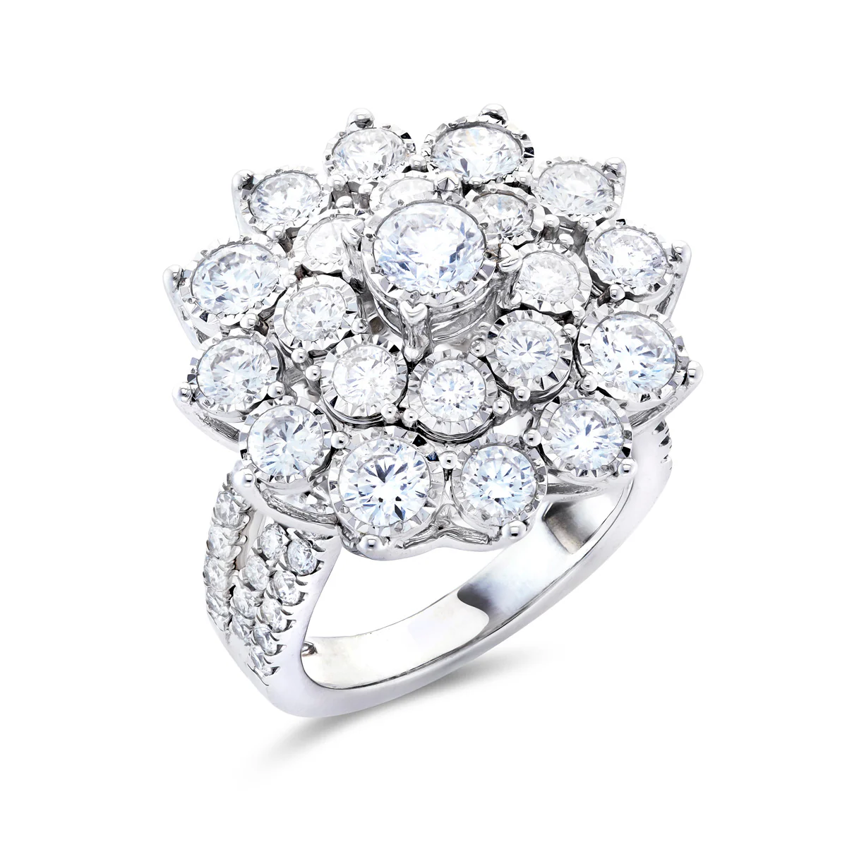 Diamond Bloom Ring