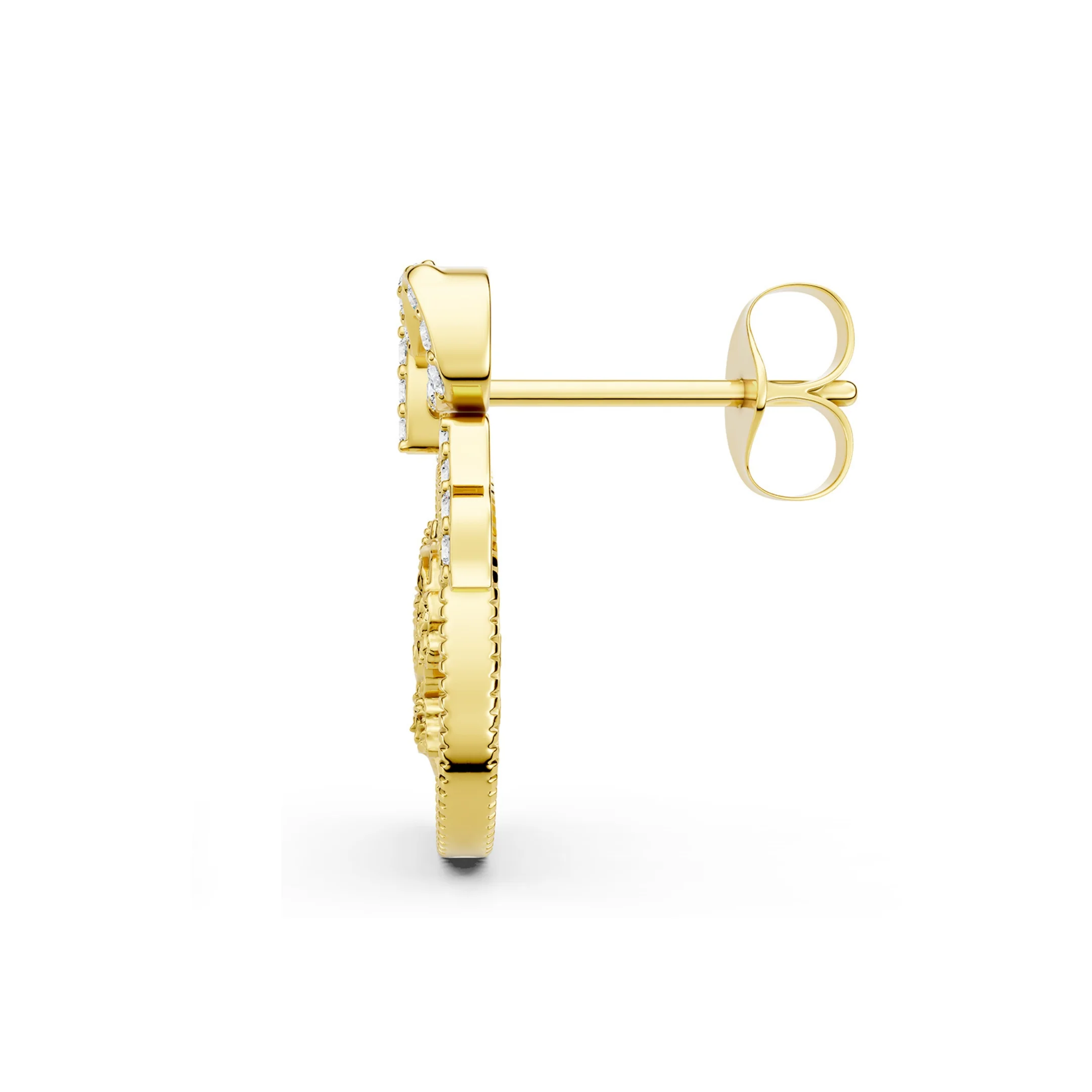 Dollar-Inspired Bow Earrings - Image 2