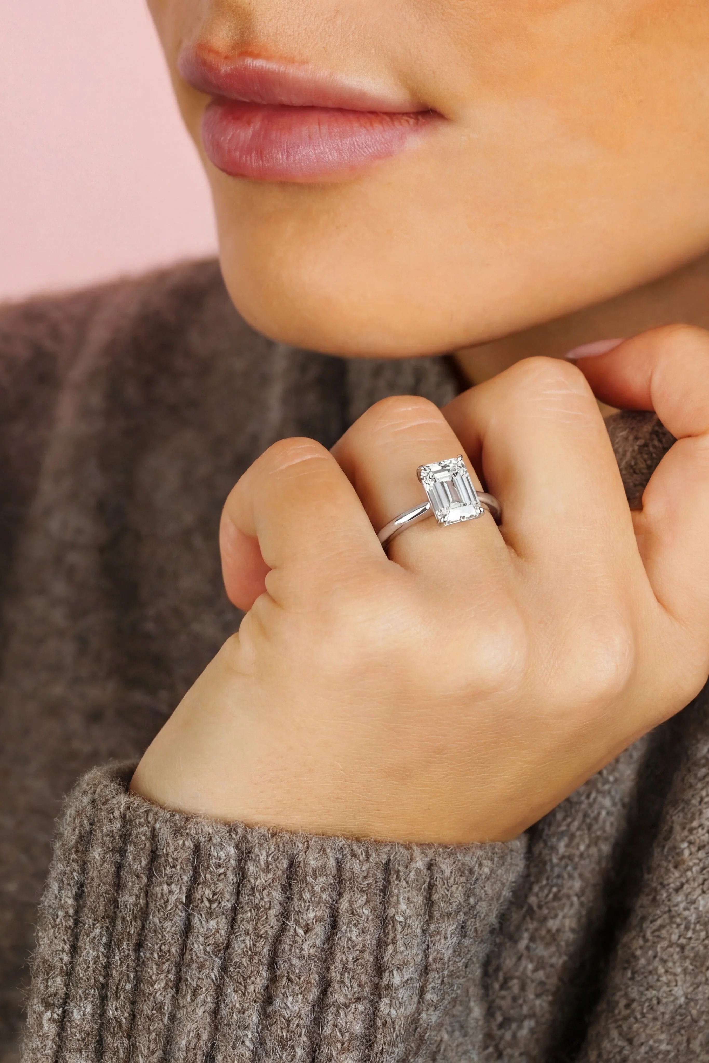 Emerald-Cut Diamond Ring - Image 2