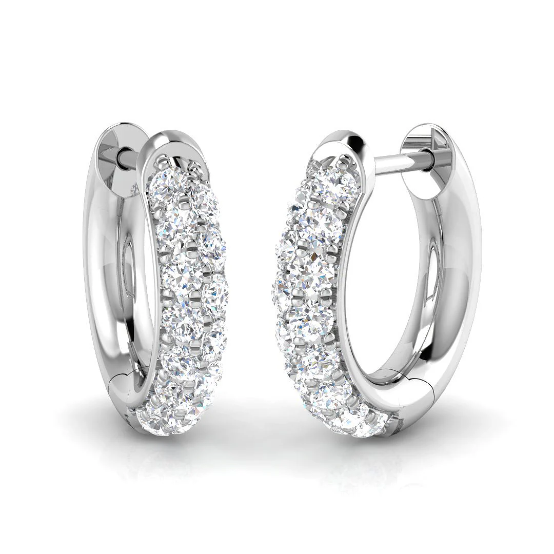 Thirty Rounds Diamond Hoops