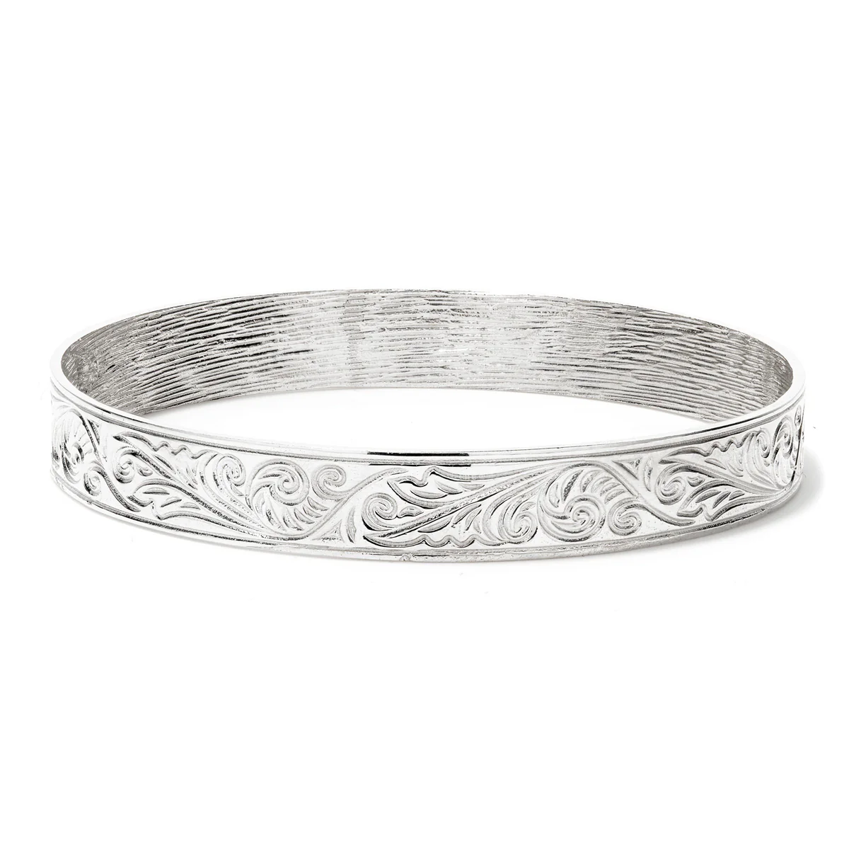 Gold Carved Bangle - Image 5