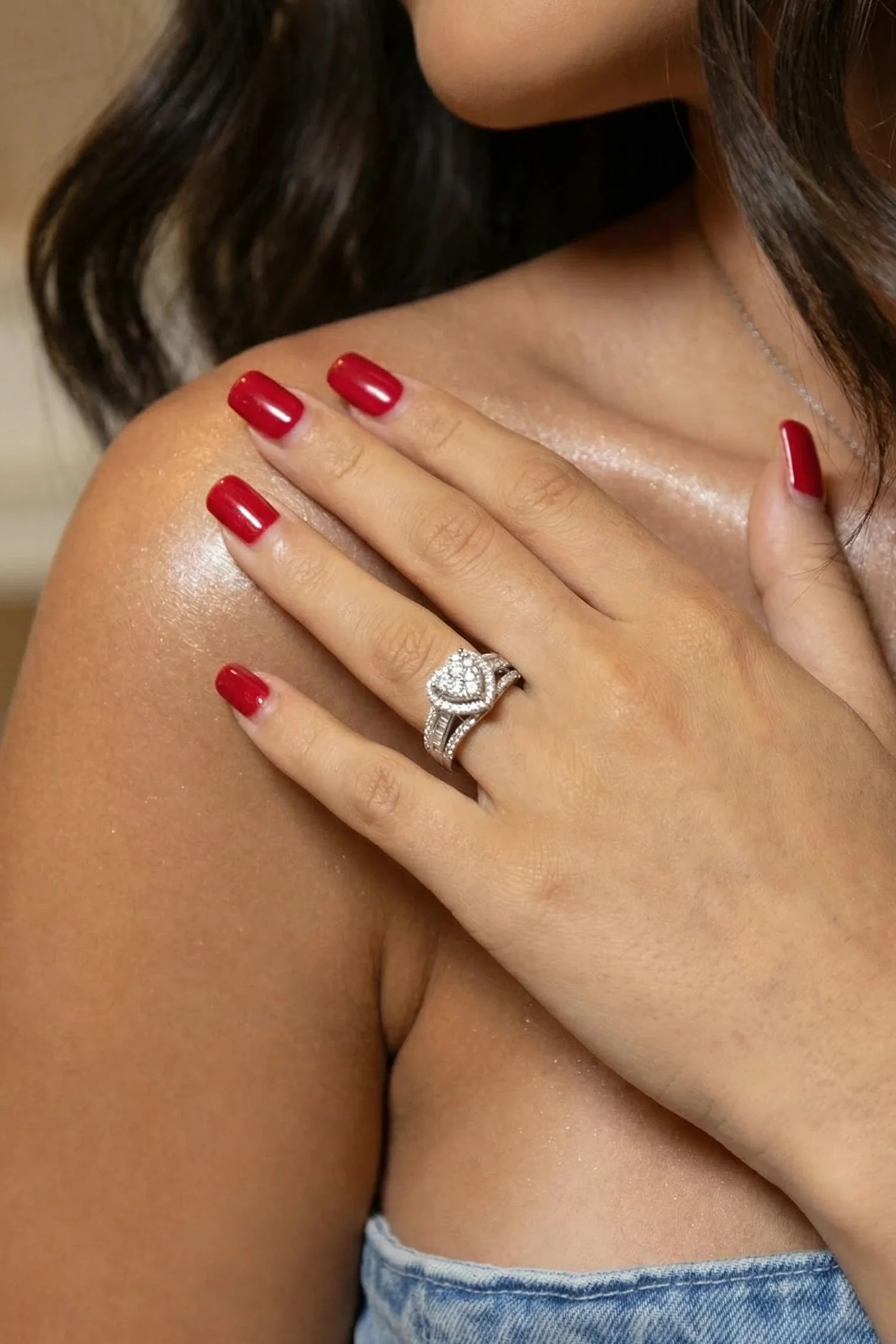 Heart Halo Ring - Image 3