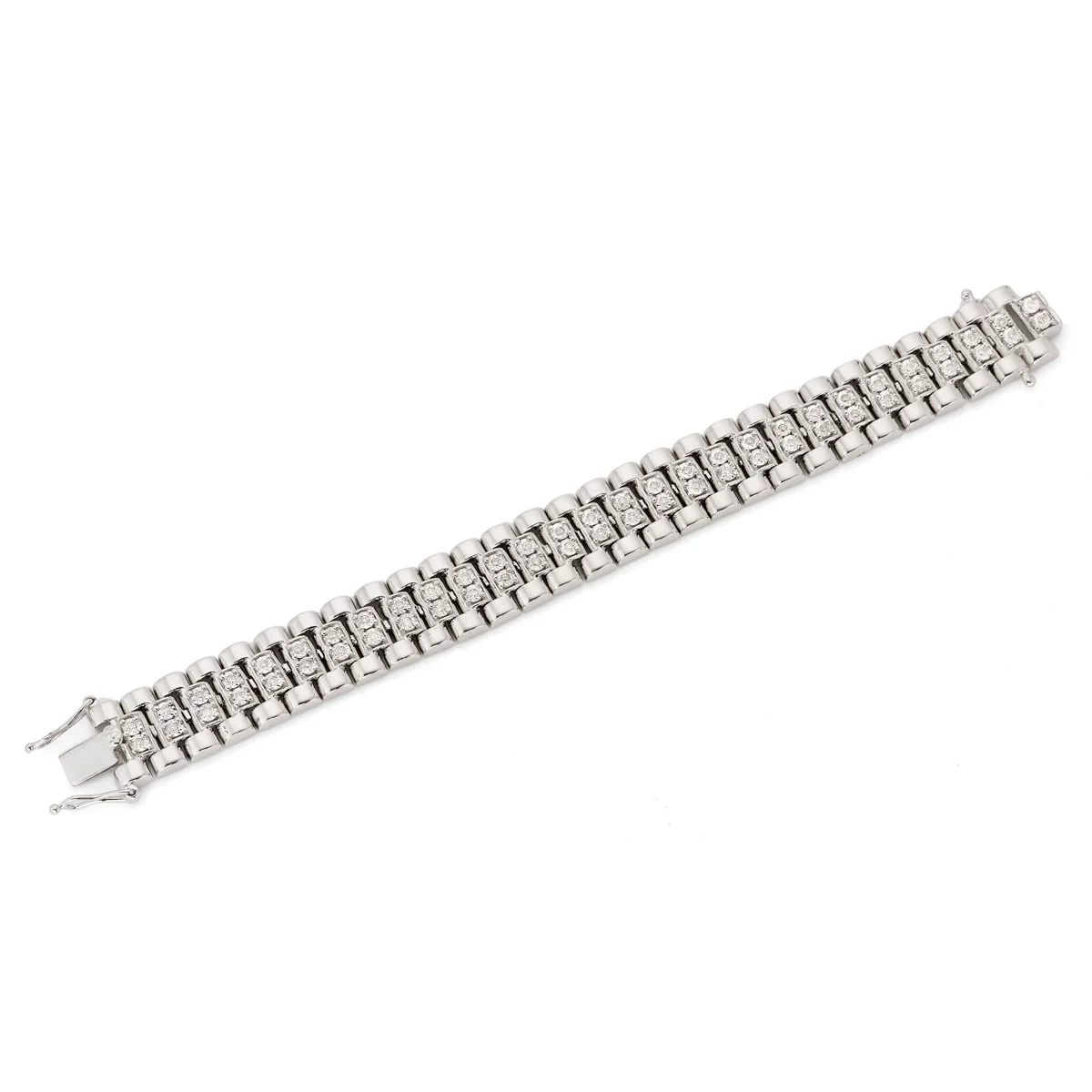 Kids Diamond Presidential Style Bracelet