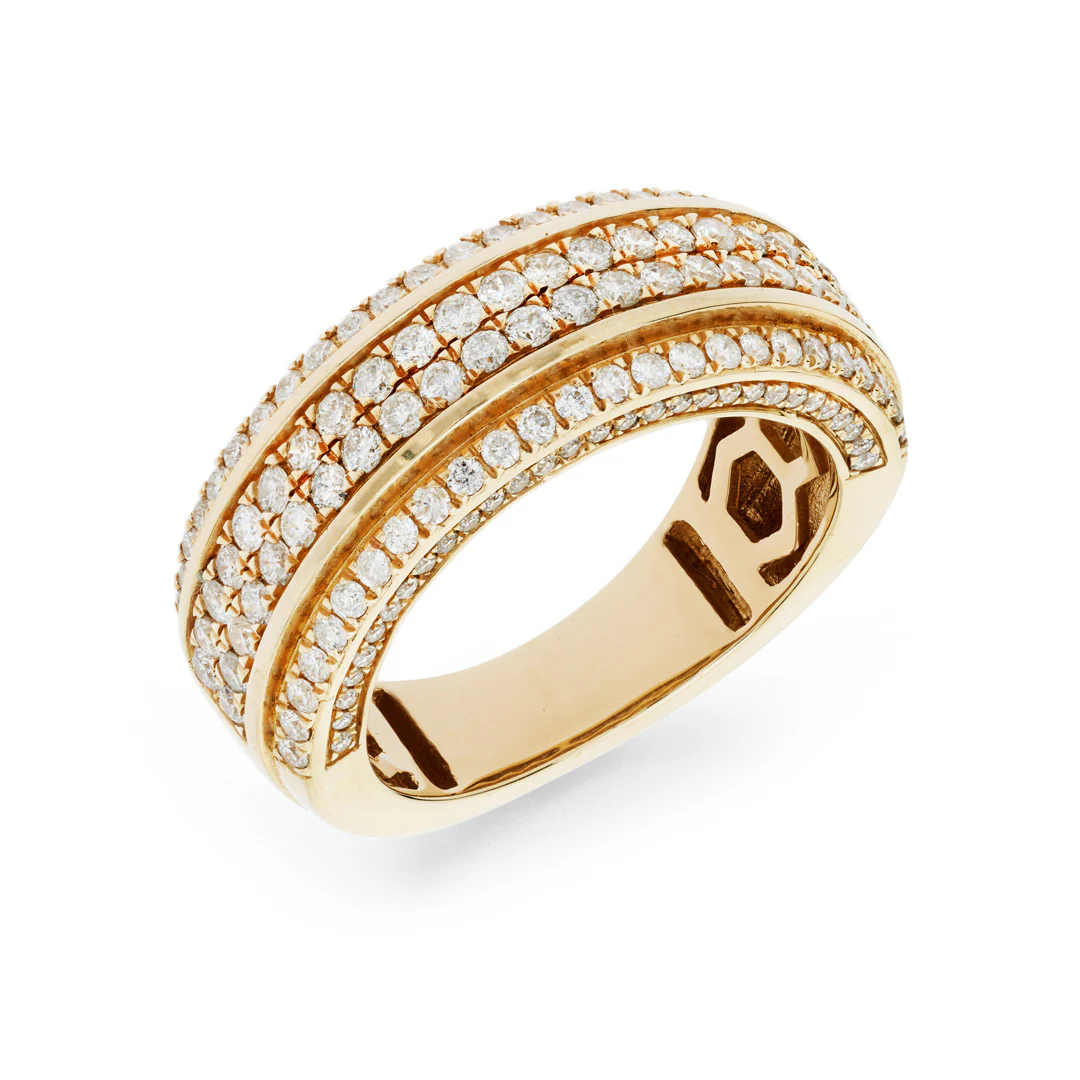 Diamond & Gold Band