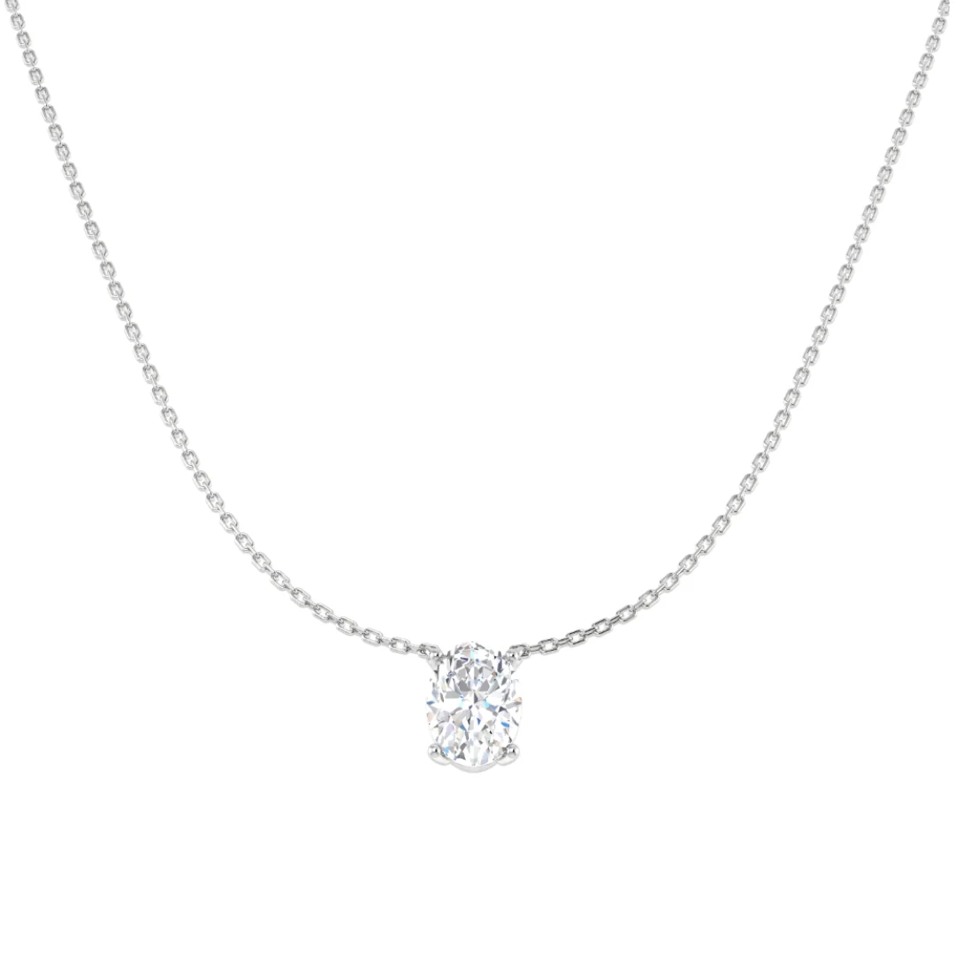 Solitaire Diamond Necklace