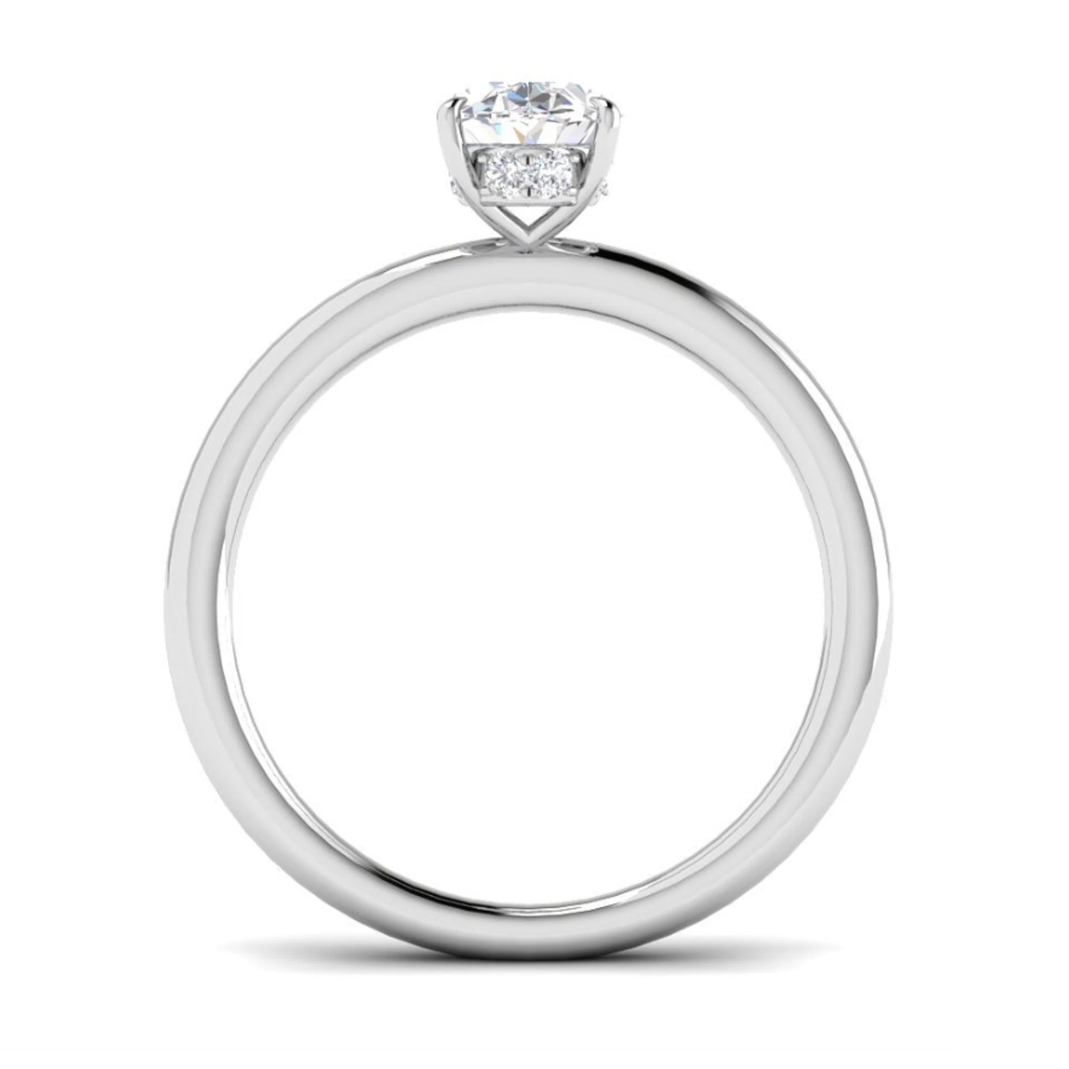 Solitaire Diamond Ring - Image 4