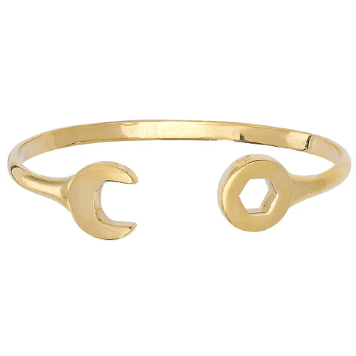 Baby Gold Spanner Bangle