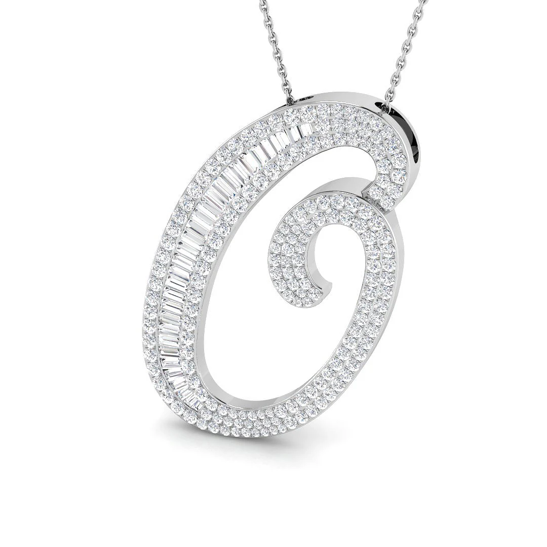 Classic Diamond Baguette Initials - Image 48