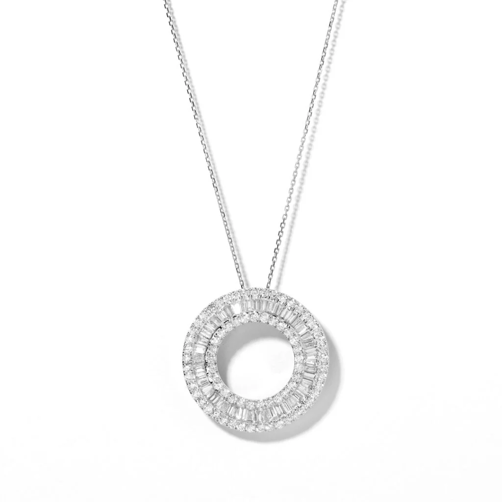 Baguette Circle of Life Pendant - Image 5