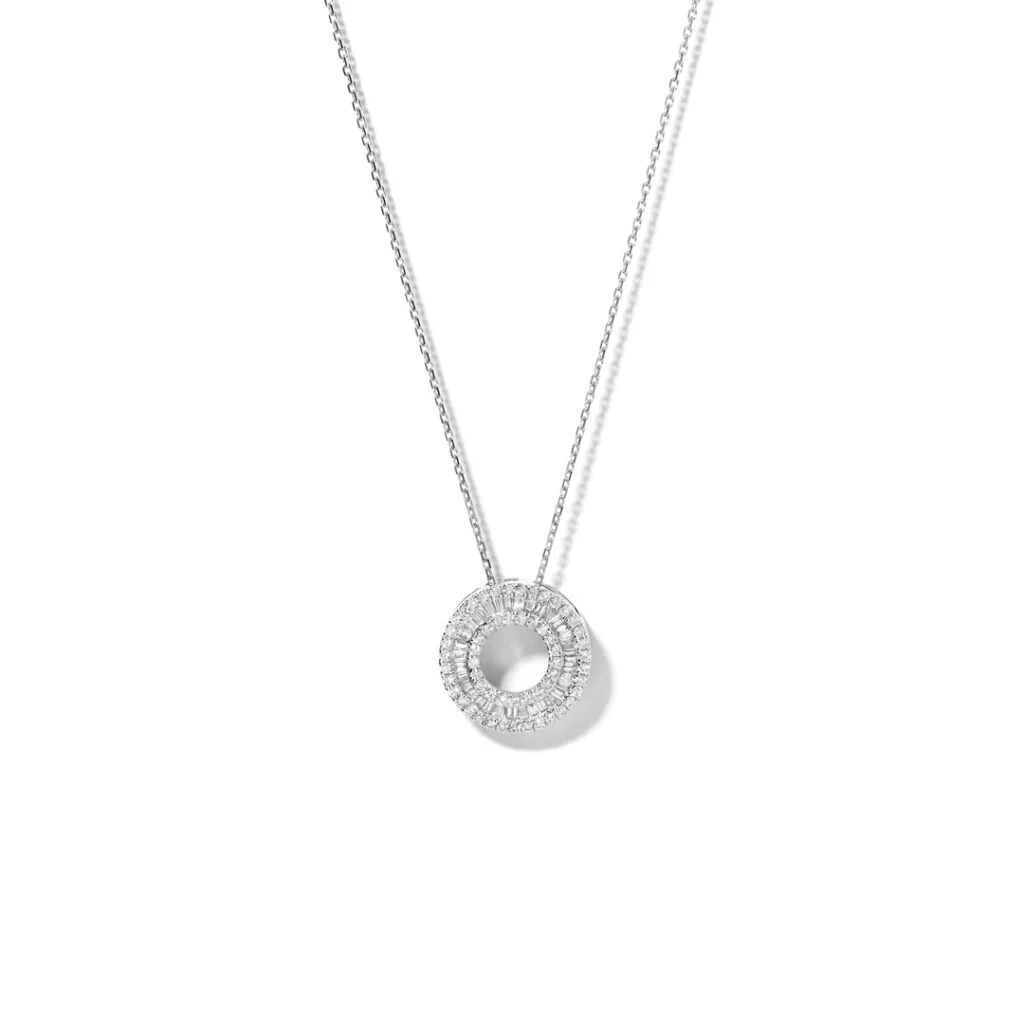 Baguette Circle of Life Pendant - Image 6