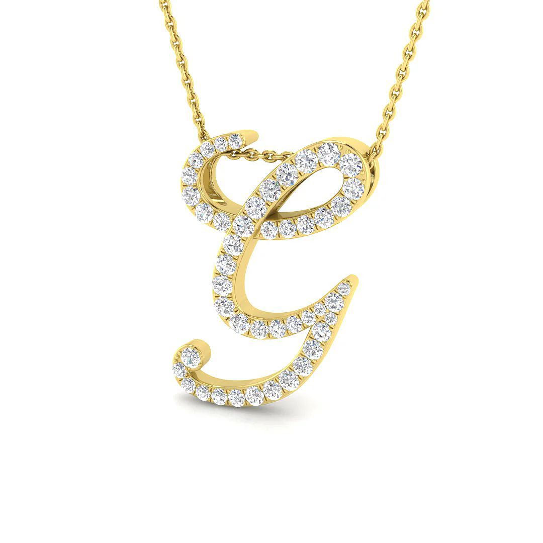 Diamond Italic Initial - Image 41