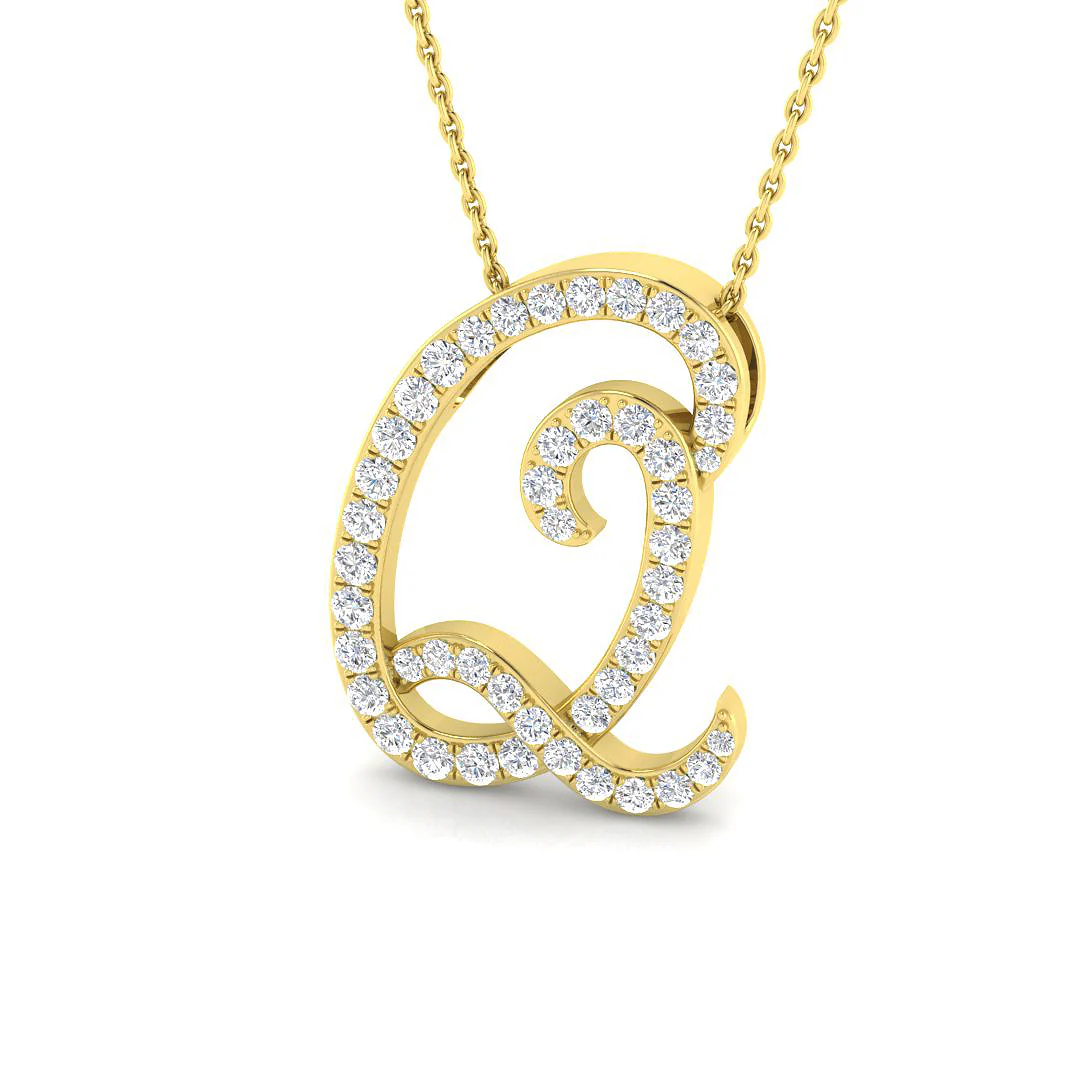 Diamond Italic Initial - Image 50