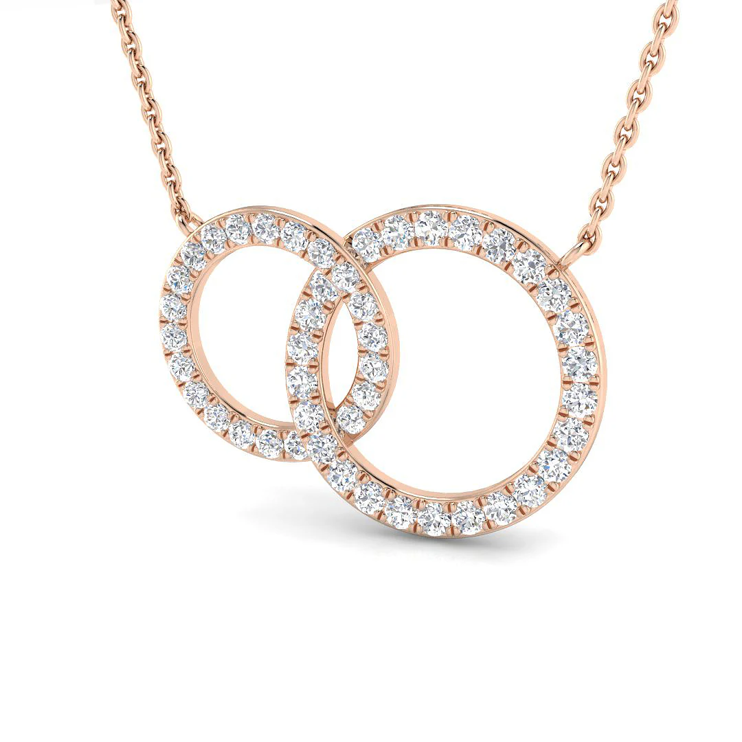 You and I Diamond Necklace - Image 3